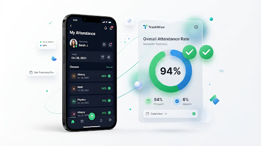 Digital Attendance Mockup